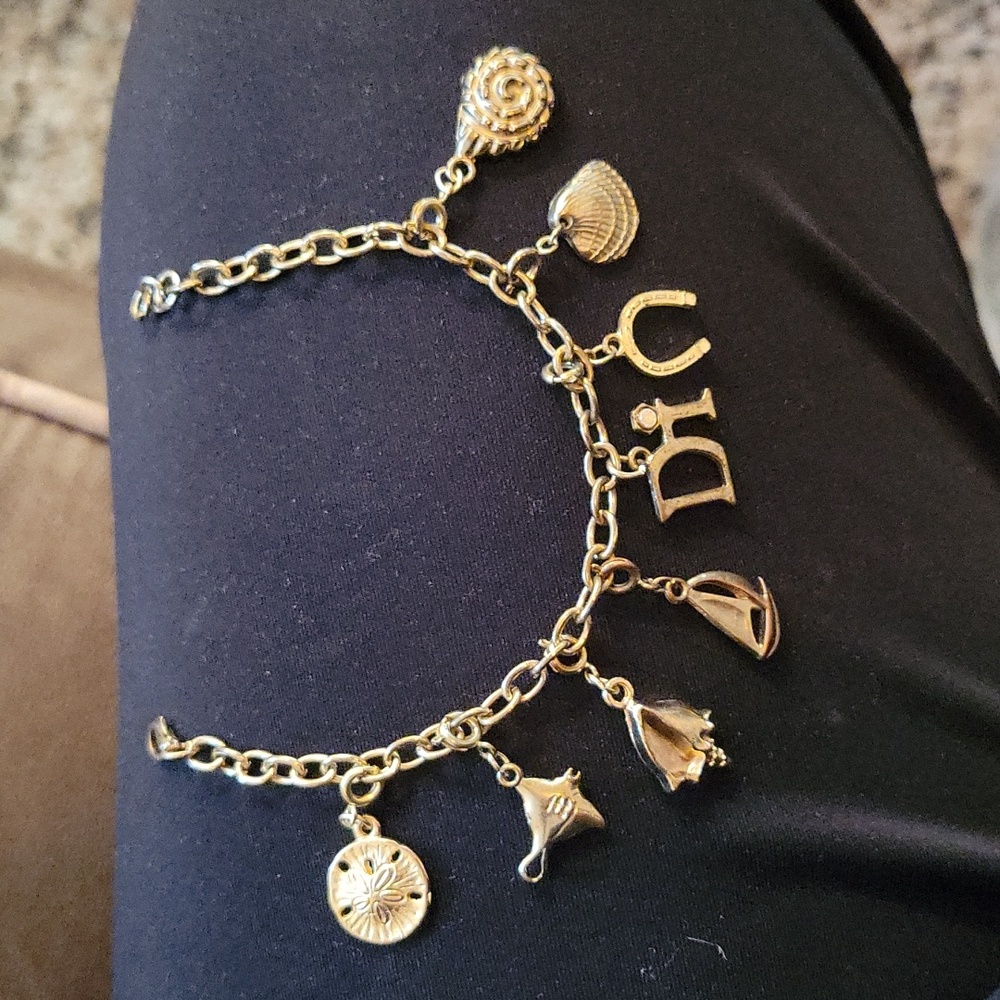 Diamonds International oceanic charm bracelet